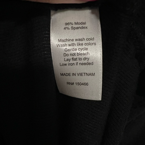 Women’s Goldray Xandra Ribbed Knit Black‎ Dress. - Picture 7 of 7